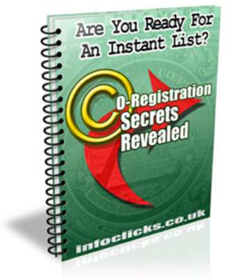 Product picture Co-Registration Secrets Revealed